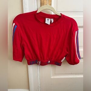 Vintage Adidas crop top